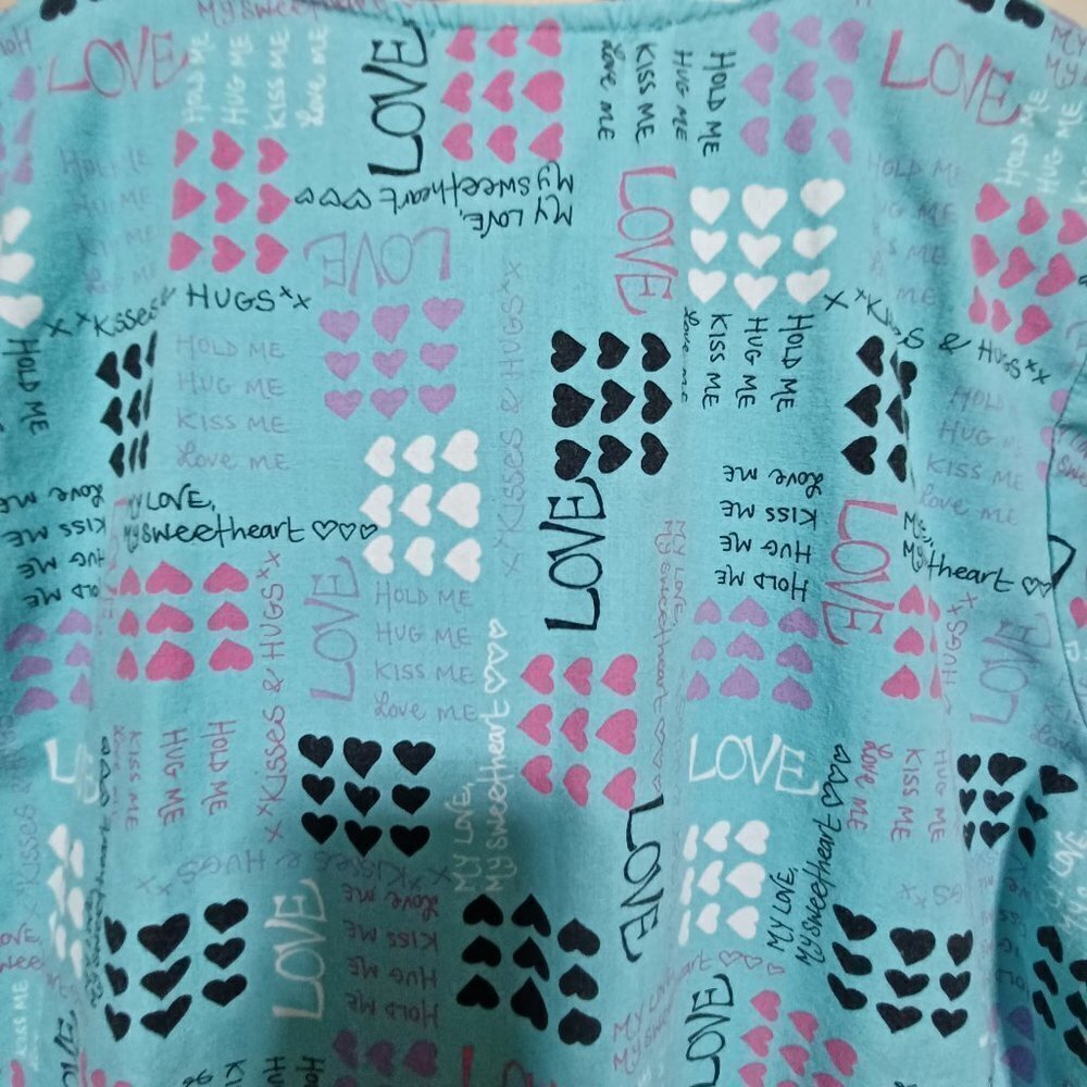 TAFFORD WOMENS SCRUB TOP SIZE S - Picture 8 of 10